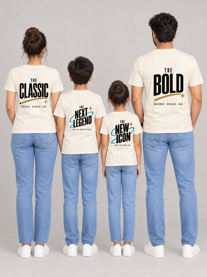 Classic Icons Family Matching T Shirts - product image 1