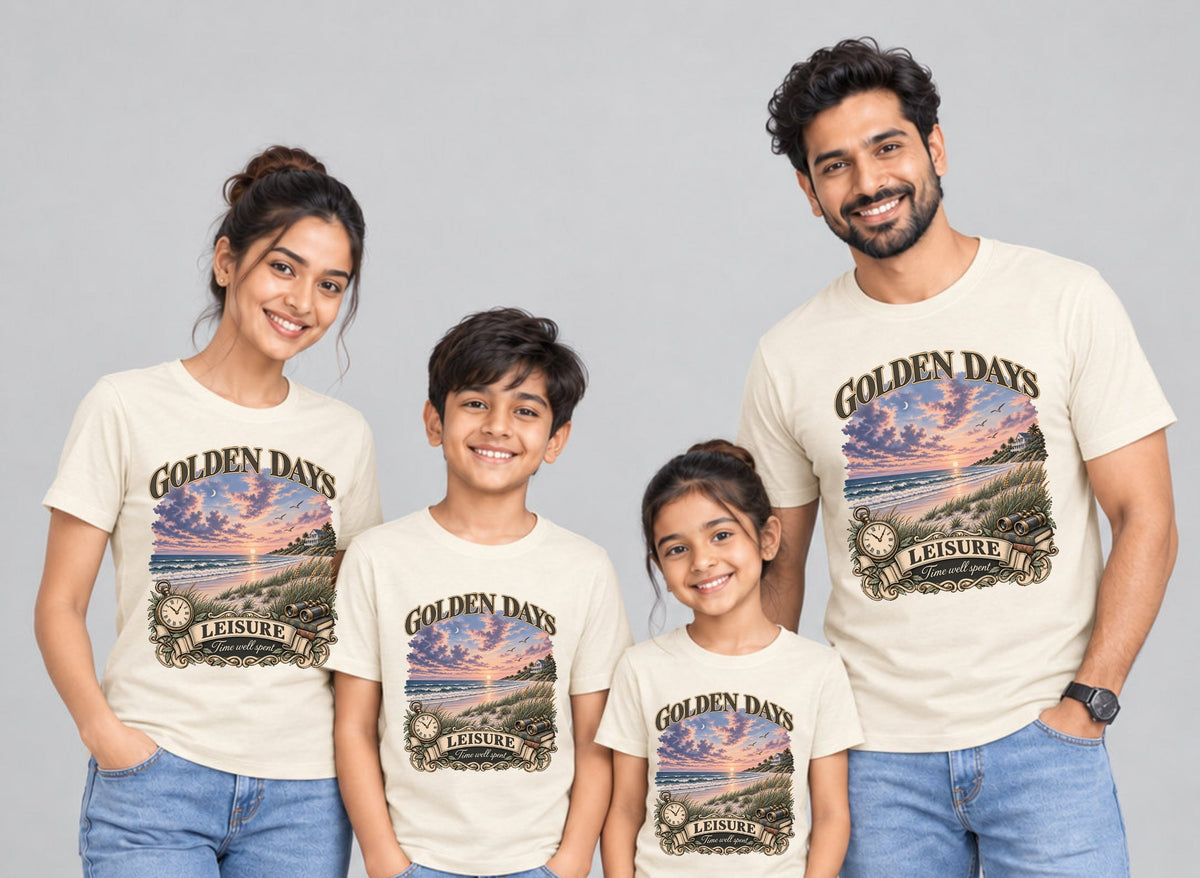 Golden Days Vintage Family T Shirts - product image 2