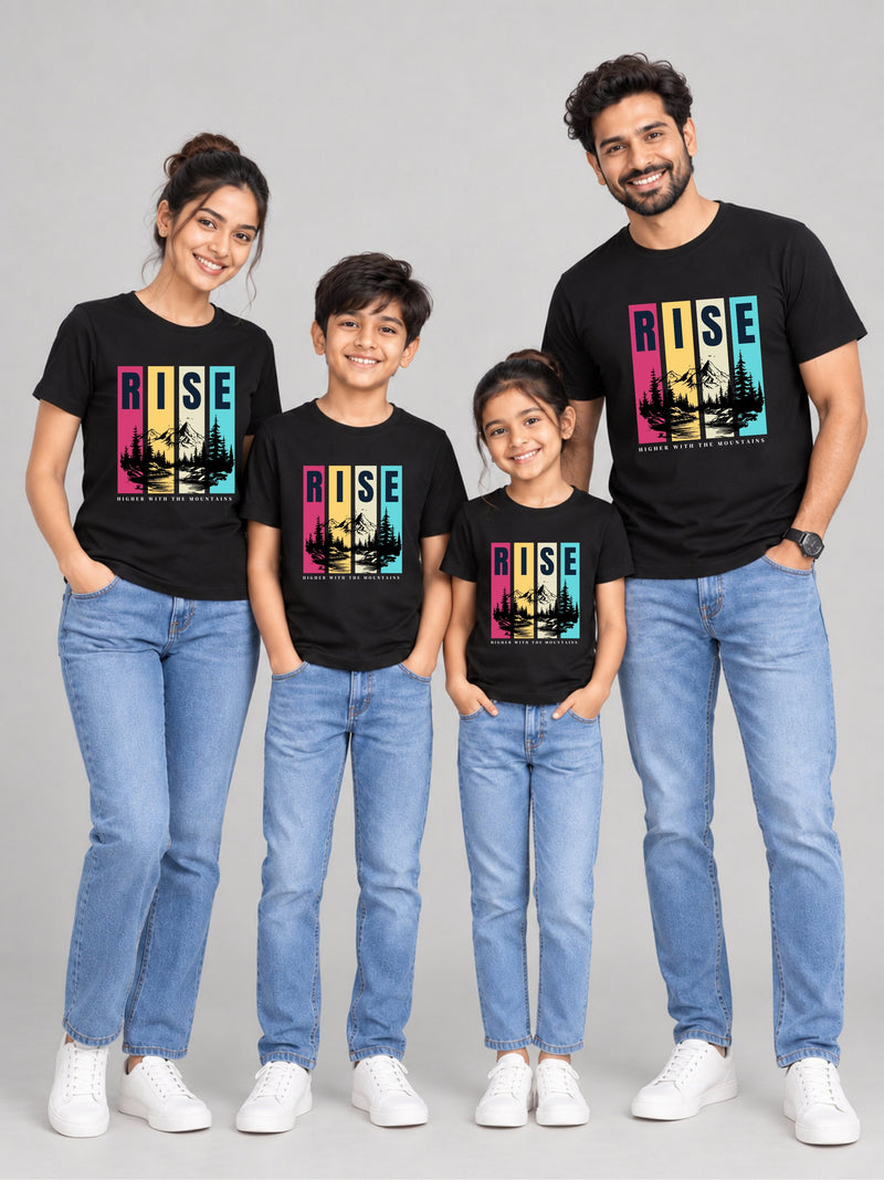 Rise With Mountains Matching T Shirts - product image 1