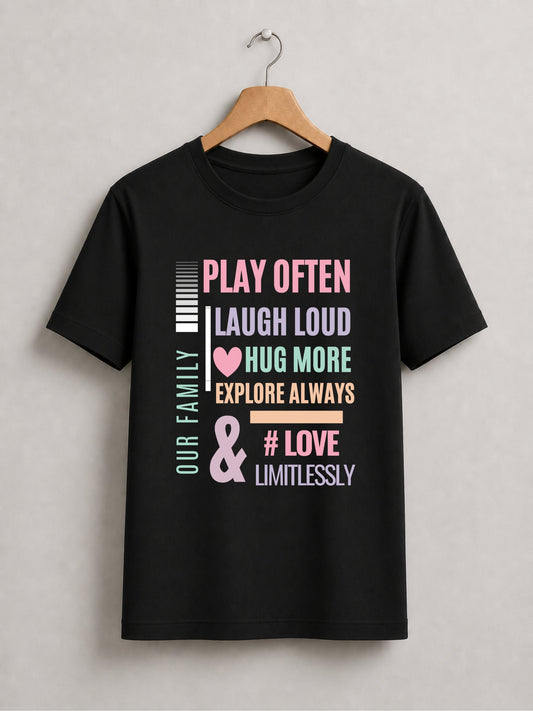 Play Often Family Matching T Shirts - product image 2