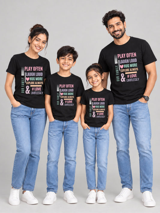 Play Often Family Matching T Shirts - product image 1