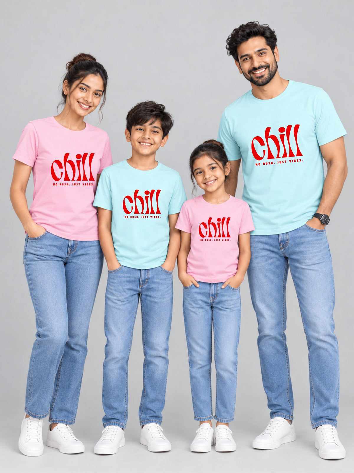 No Rush Only Vibes Matching T Shirts - product image 9