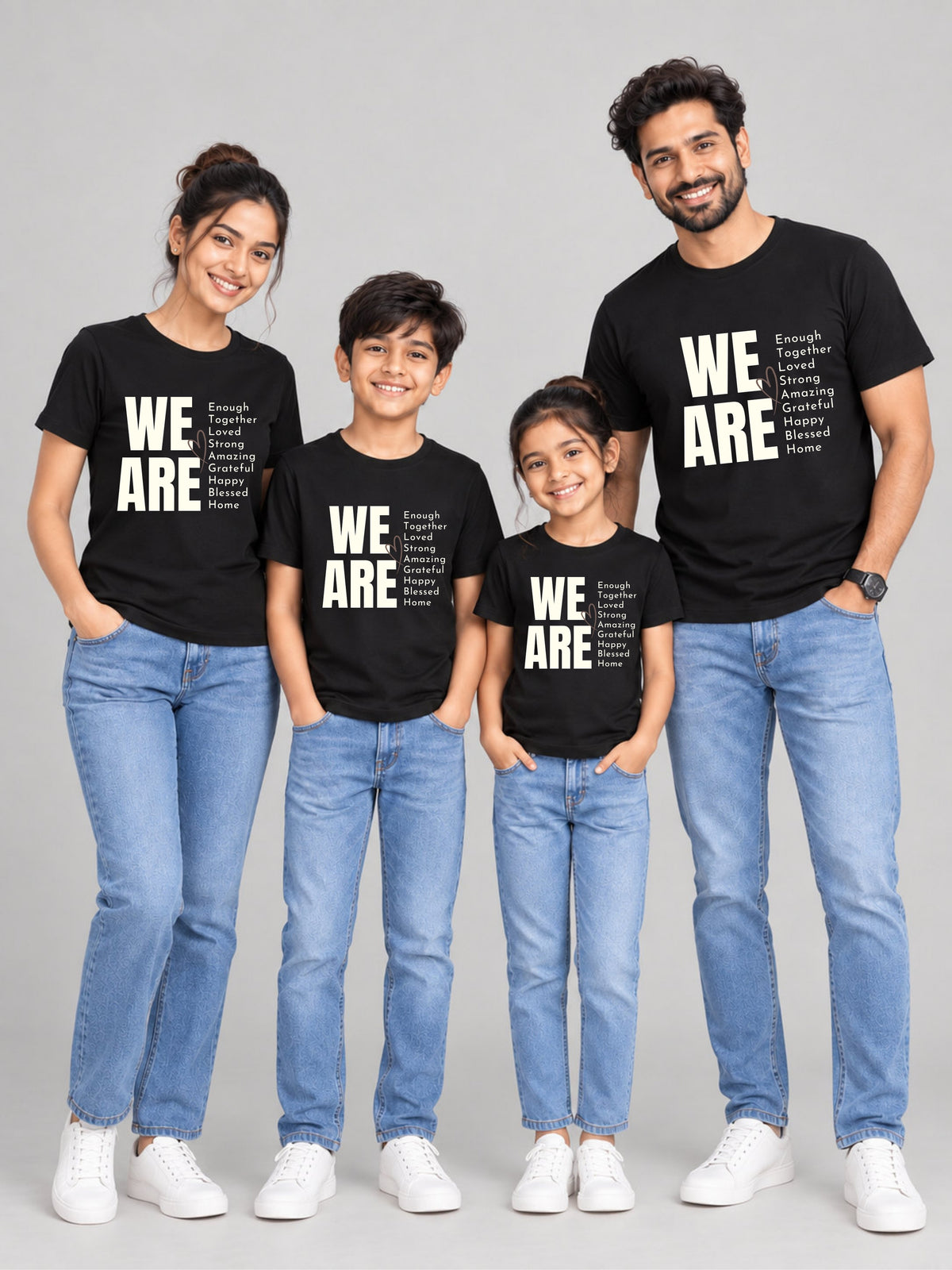 We Are Enough Family T Shirts - product image 3