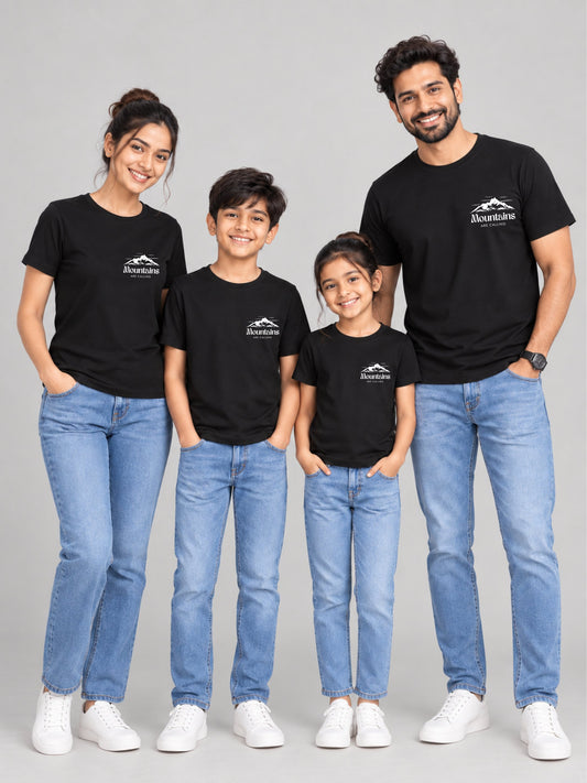 Mountains Are Calling – Family Matching T-Shirts