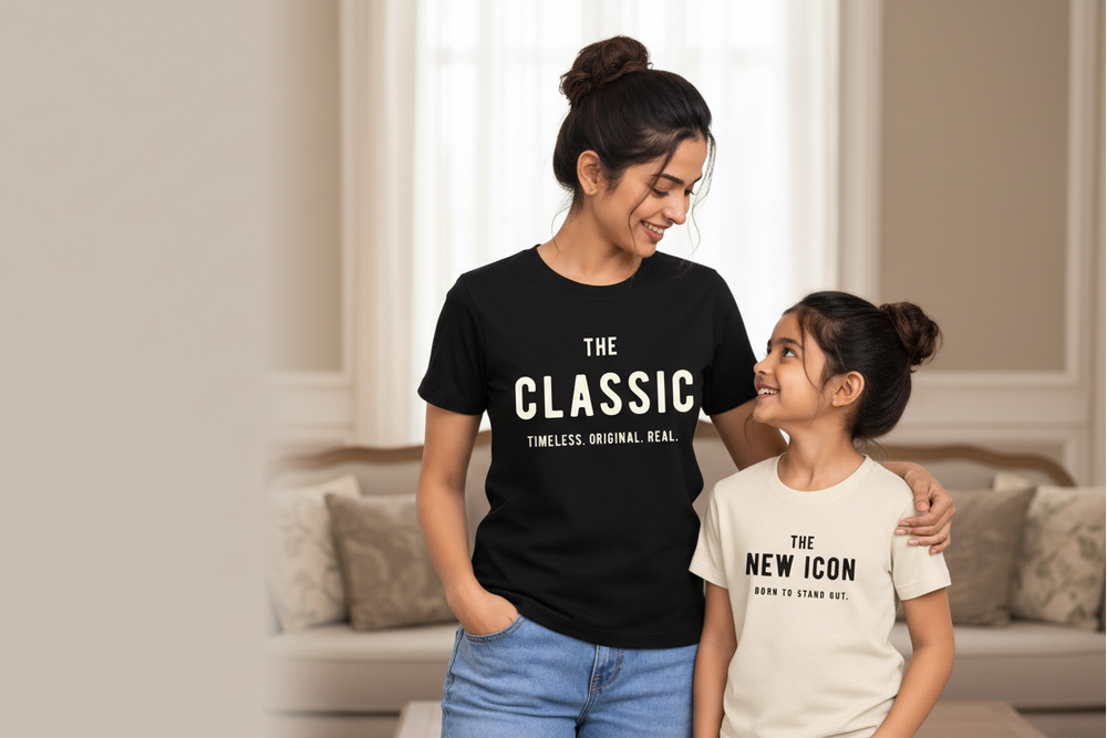 Twige family matching T-shirts collection